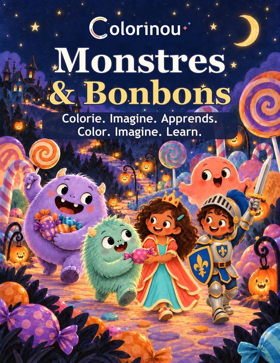 Couverture du livre Monstres et Bonbons
